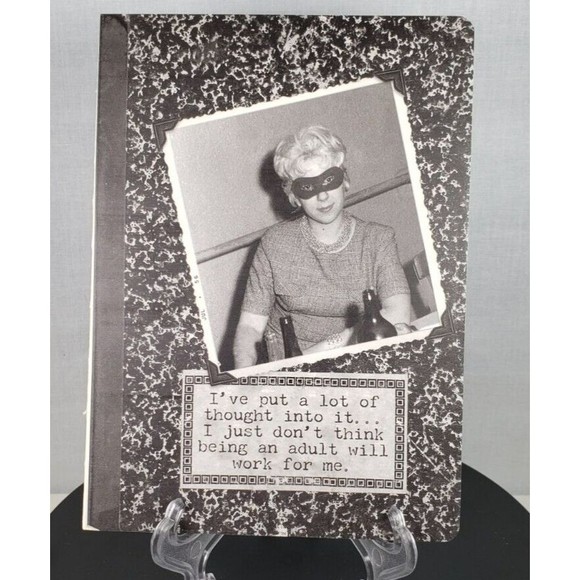 Journal Work For Me Trash Talk by Annie - Picture 1 of 12